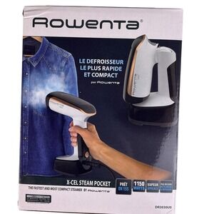 Rowenta X-Cel Steam Pocket Garment Steamer DR3030U0 1150W Brand New Open Box